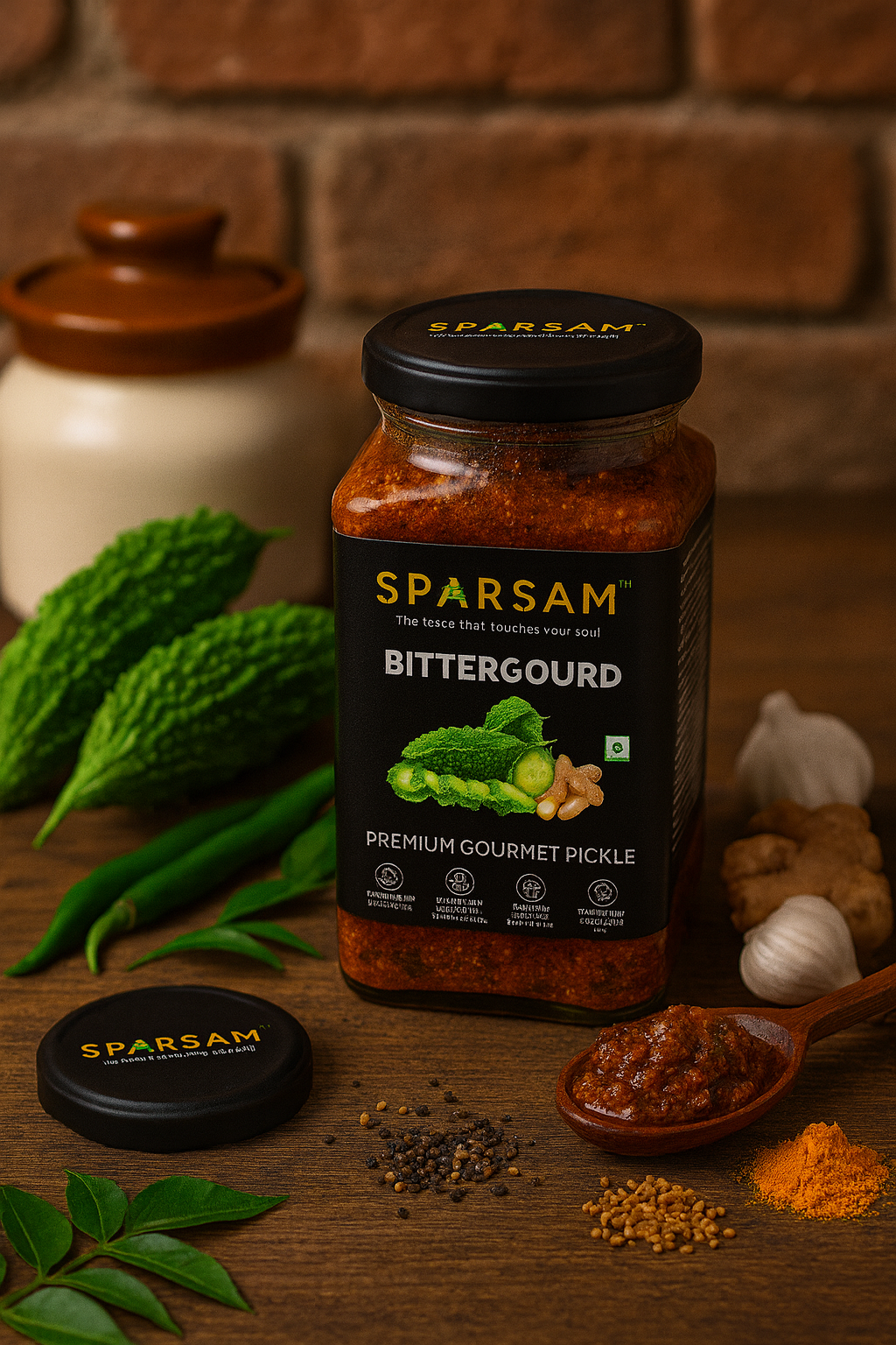 SPARSAM Bittergourd Pickle 350g