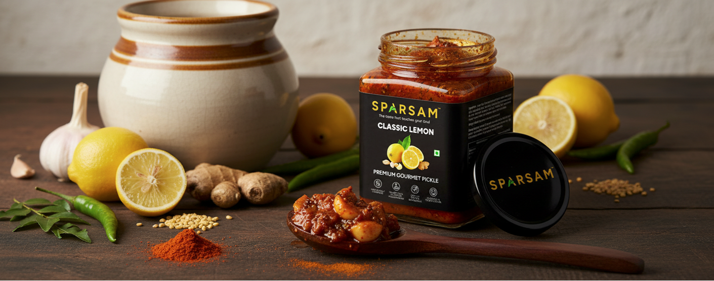 SPARSAM Classic Lemon Pickle 350g