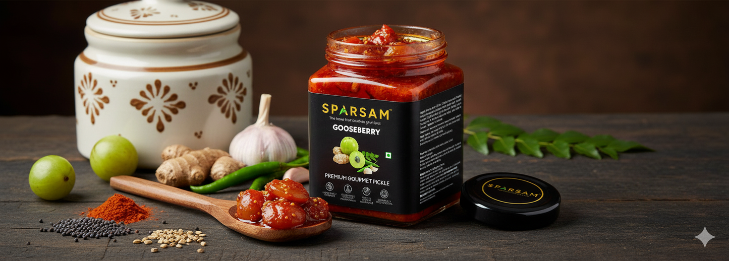 SPARSAM Gooseberry Pickle 350g