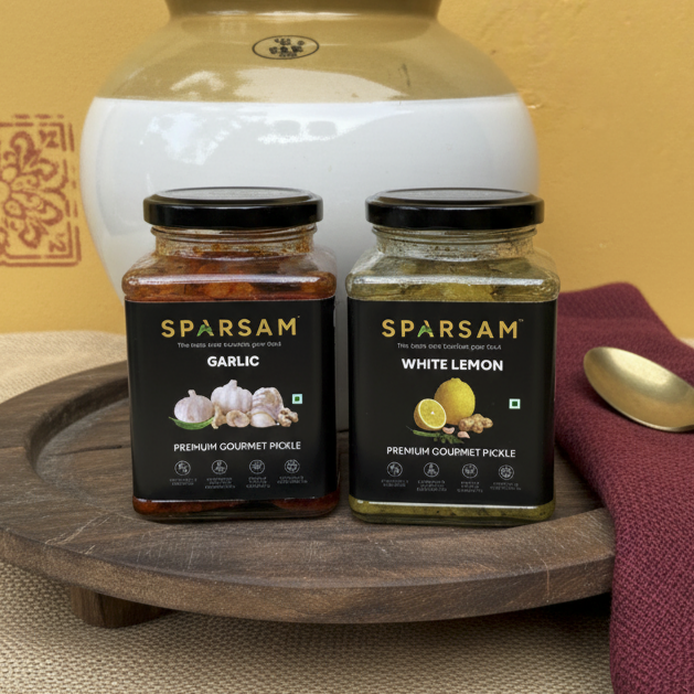 SPARSAM Signature Pair (Garlic + White Lemon) – 2x350g