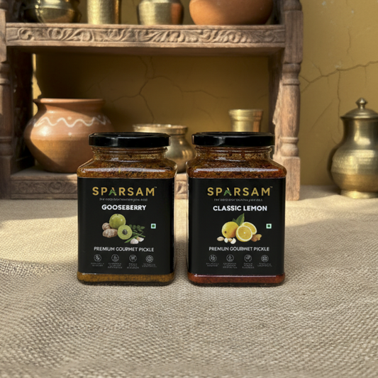 SPARSAM Classic Twin (Gooseberry + Classic Lemon) – 2x350g