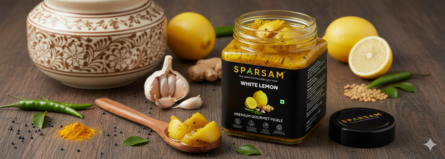 SPARSAM White Lemon Pickle 350g