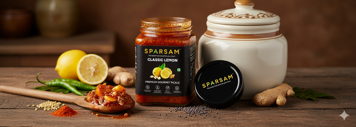 SPARSAM Classic Lemon Pickle 350g